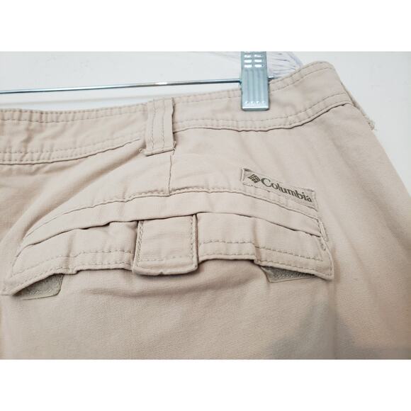 (O5) Y2K Columbia Mens Pants Size 38 Omni Shield Hiking Cargo Fishing Corpcore - Picture 5 of 8